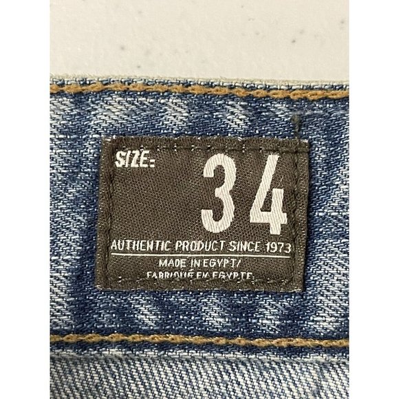 Timberland Men’s‎ Blue Jeans 100% Cotton Straight Leg 34Wx32L - Picture 5 of 6